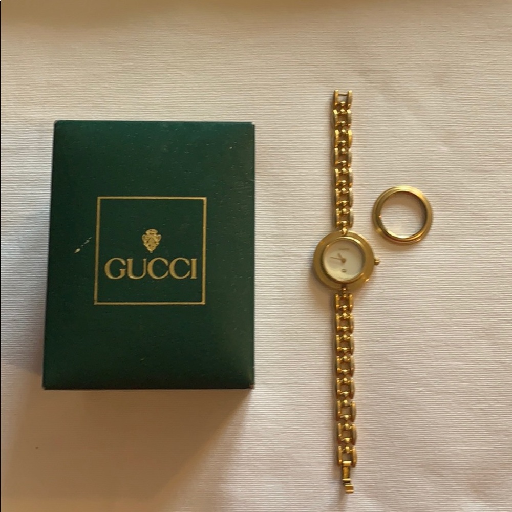 Pre-owned, gorgeous vintage Gucci watch
